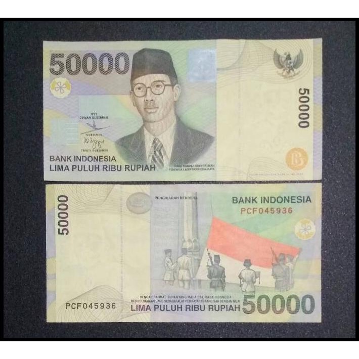 Uang Kuno Indonesia 50.000 Rupiah 1999