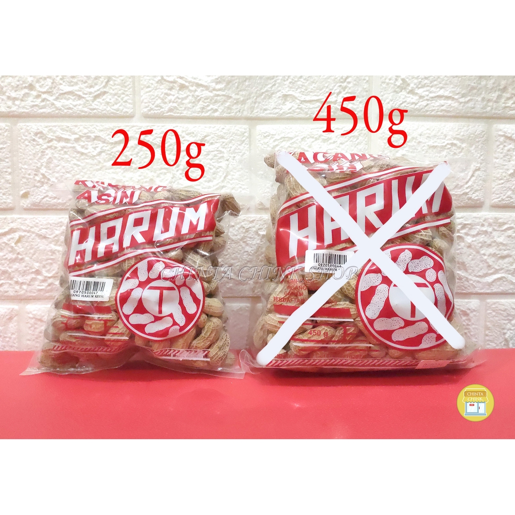 

Kacang HARUM Asin Gurih & Renyah Asli Lampung Pak Kecil 250g