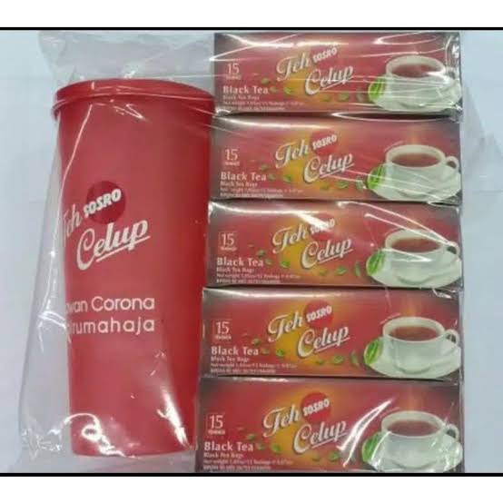 

Paket Teh Celup Sosro 5 Box + 1 Tumbler