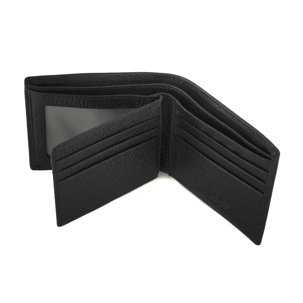 TOKOKOE - Dompet Pria model Berdiri bahan Kulit Premium Dompet Lipat - David Jones 50-918 Black