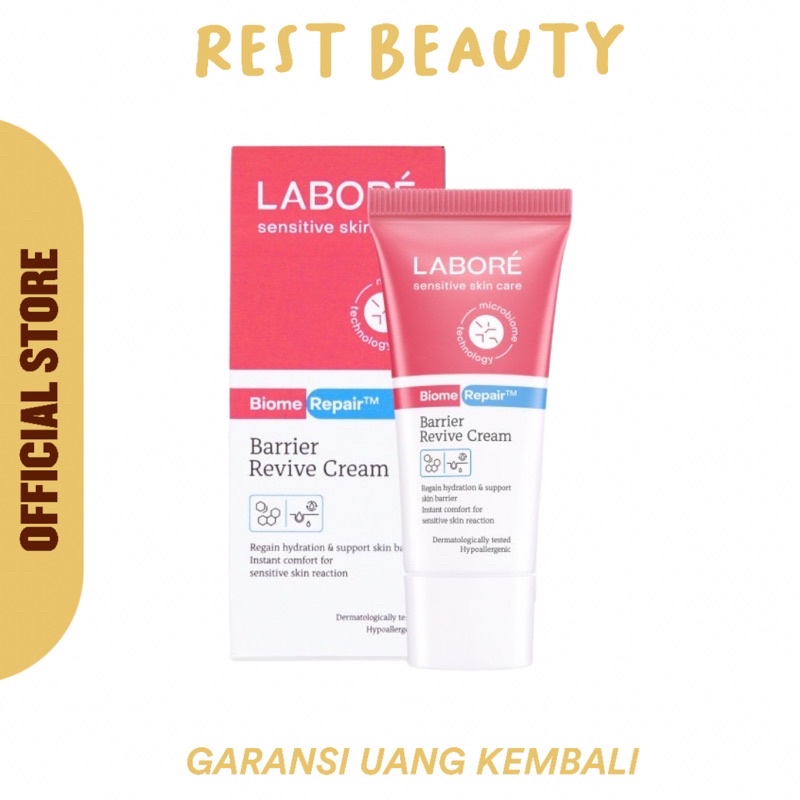 RESTBEAUTY - Labore Sensitive Skin Care Biome Repair Barrier Revive Cream 10ml BPOM