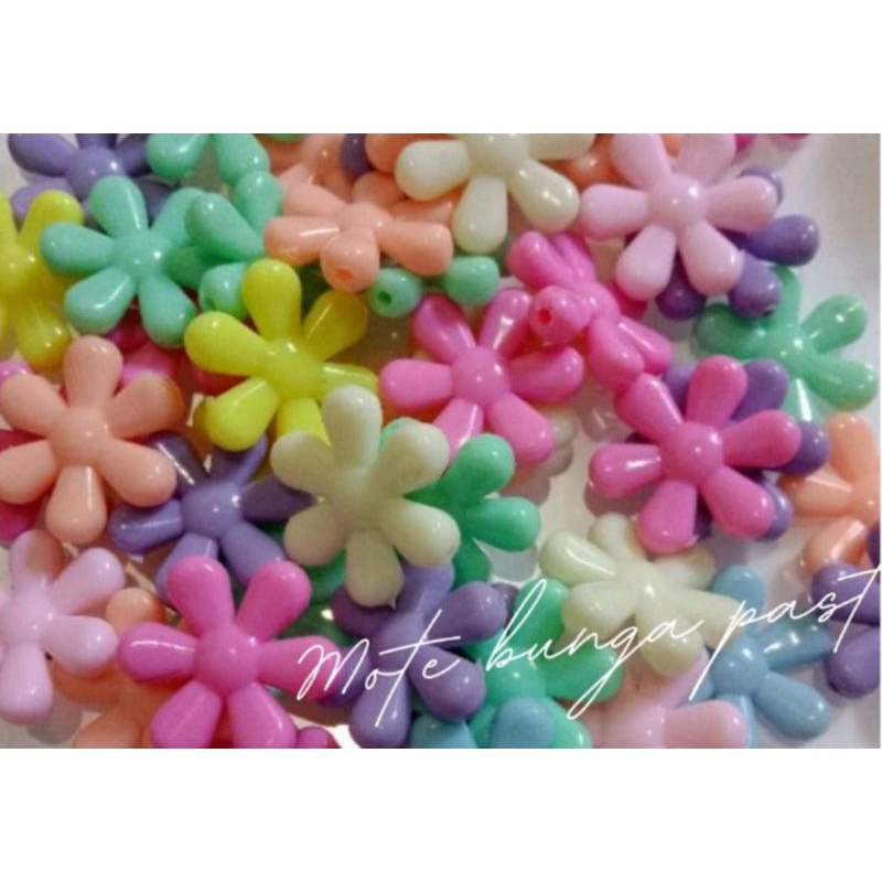 Manik Pastel - Monte Manik Bunga Daisy