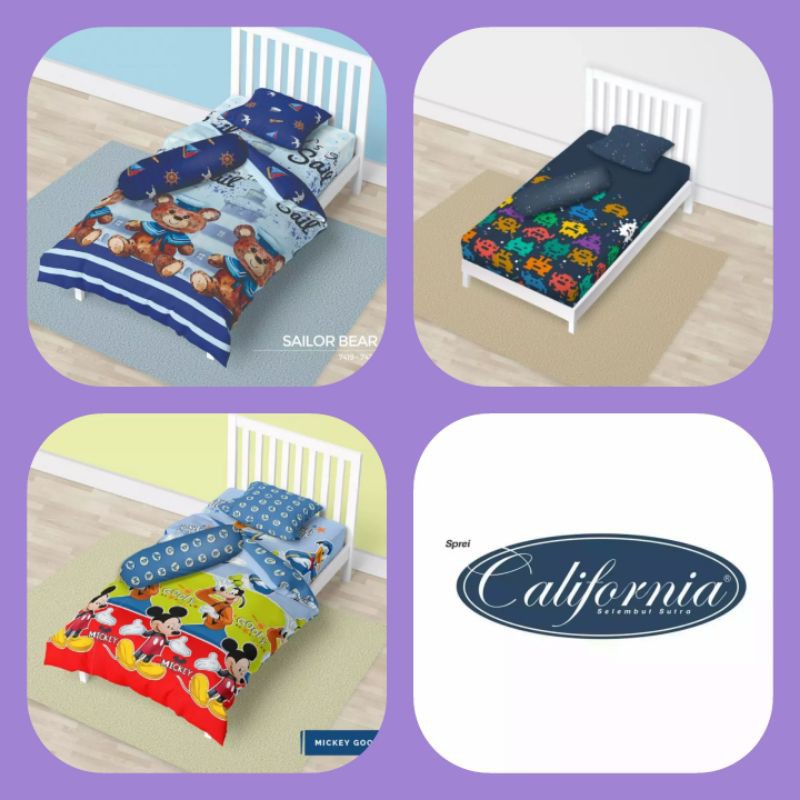 Sprei California Single 100x200