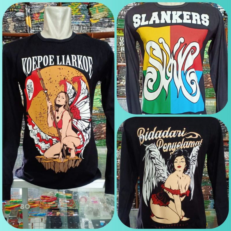 Kaos slank lengan panjang anak mami baju original slanking forever potlot
