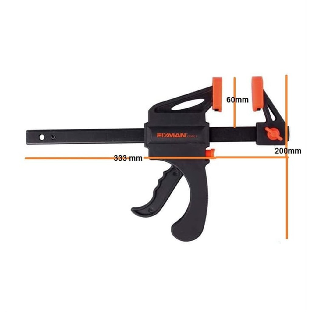 Clamp F 6 inch 6inch Quick Release Klem F Besar F Clamp 6&quot; 15cm 15 cm