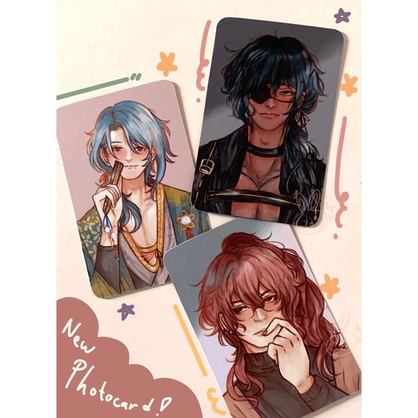 Fanmerch Genshin Impact / Genshin Impact Photocard / Photocard Genshin Impact by Lemonorangemint