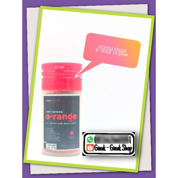 Artemia instan pelet burayak ikan cupang guppy molly murah Samarinda Kalimantan Timur