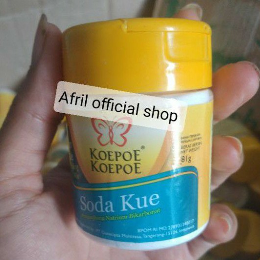 

Koepoe koepoe soda kue 81g baking soda pengembang kue natrium