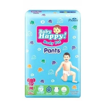 Baby happy pants M 34 L30 XL26 popok bayi pempers pempes celana