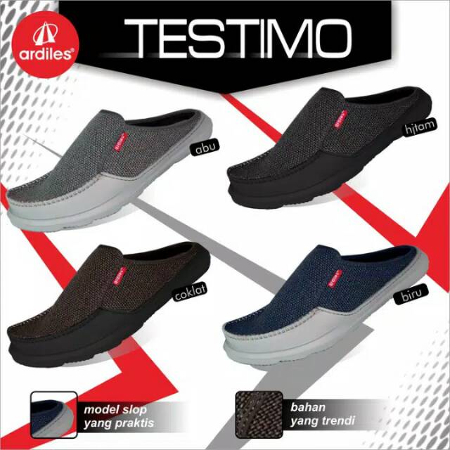 Sepatu slop ardiles cowok / pria .
