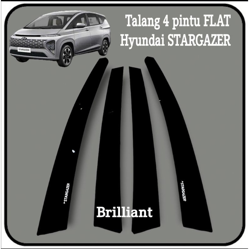 Talang Air Pintu Mobil - Hyundai Stargazer Stargezer Stargeser