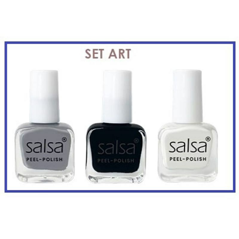 SALSA Nail Polish Peel Off | Kutek 1 Set