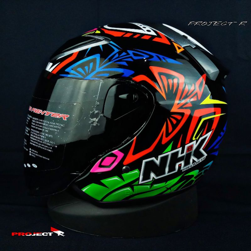 NHK R6 REMY GARDNER TRIBE + VISOR FLAT DARK SMOKE