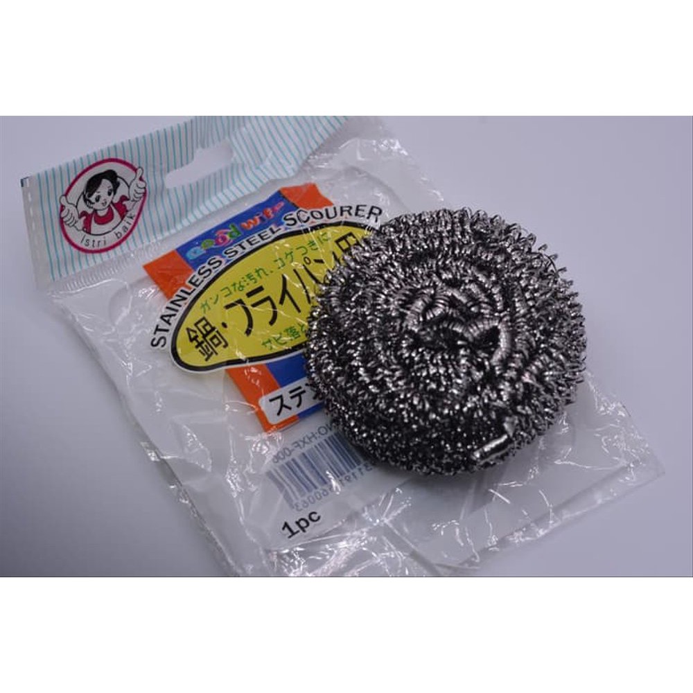 Gosokan Panci Stainless 30g / Sabut Cuci Piring Stainless / Steelwool / Kawat Cuci Piring / Panci