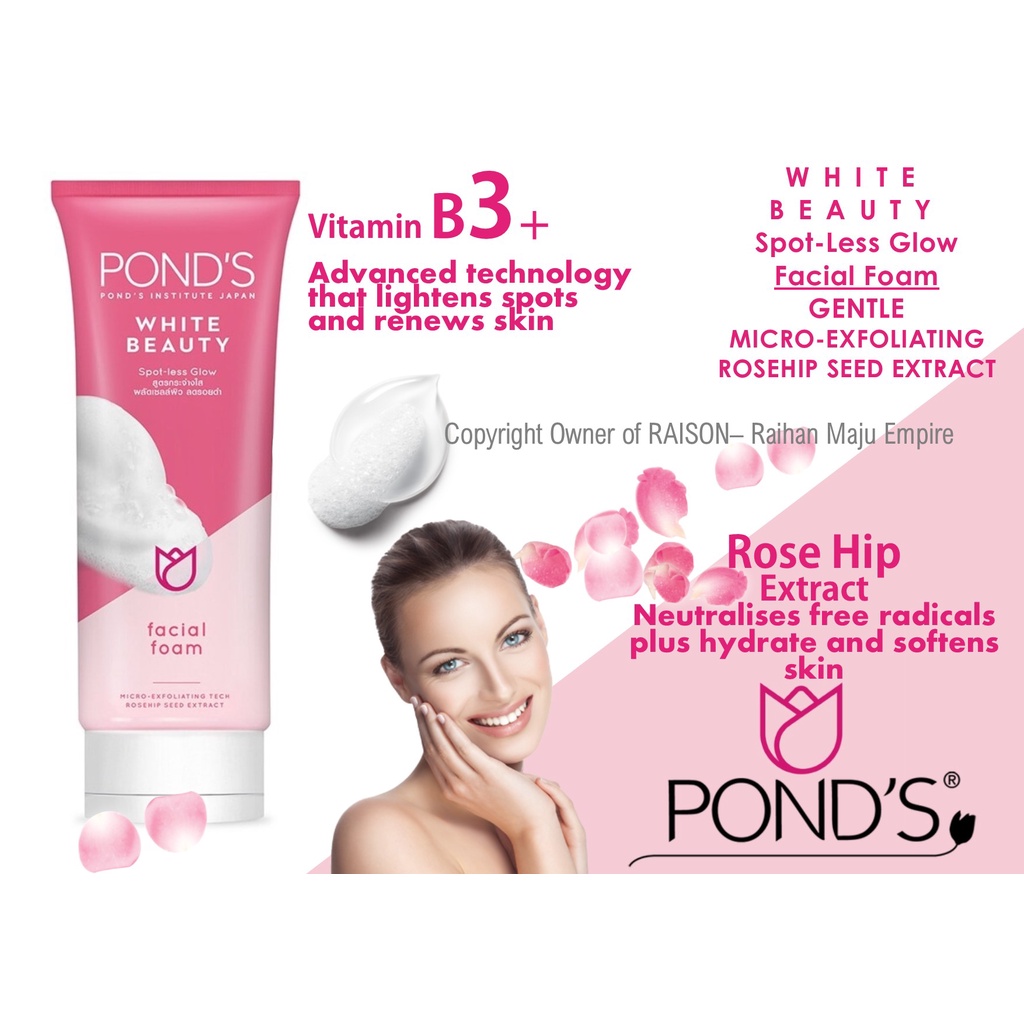 Ponds Bright Beauty Facial Foam