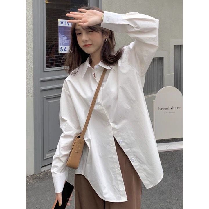 Dexy Loose Oversize Shirt | Atasan Wanita Terbaru