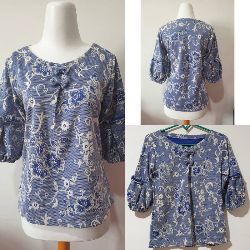 [ YF ] Sale... New... Blouse Lengan Balon