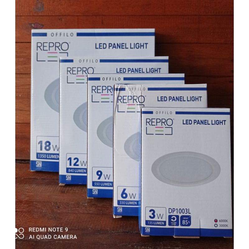 REPRO IB PANEL LED DOWN LIGHT LAMPU PLAFON LED DOWNLIGHT LED 3W 6W 9W 12W 18W GARANSI BERKUALITAS