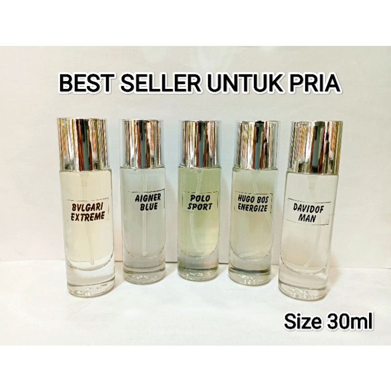 PARFUM REFILL 30ML  BEST SELLER UNTUK PRIA (bebas request)