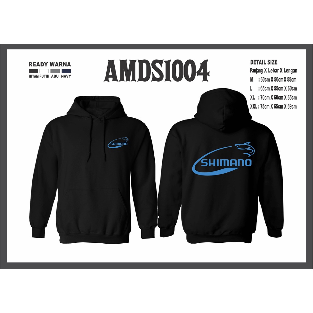 Jaket Sweater Hoodie Jumper Mancing Shimano