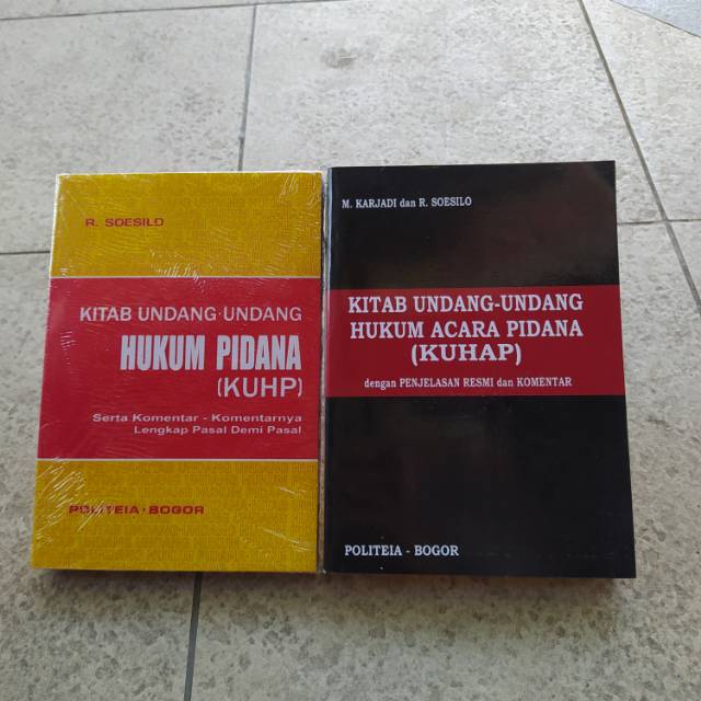 

paket UNDANG-UNDANG (KUHAP DAN KUHP)