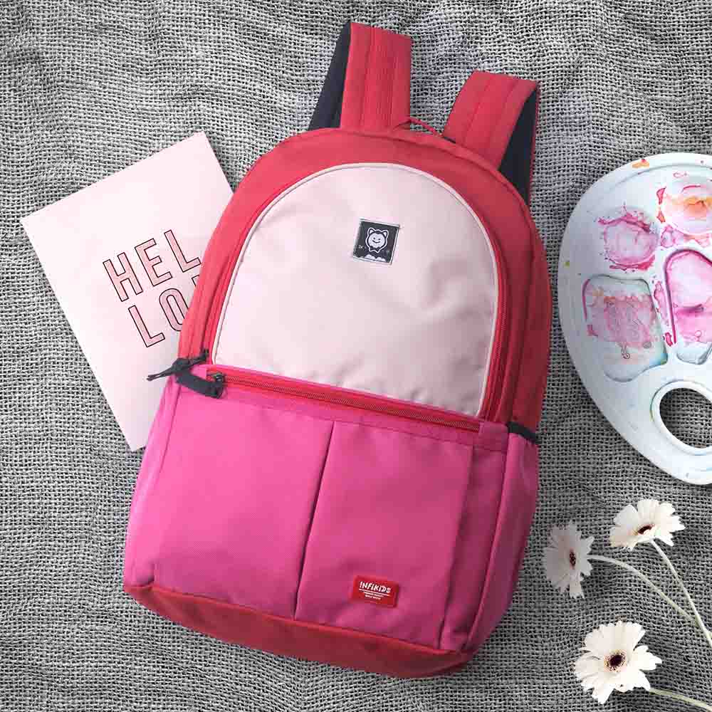 Tas Ransel Anak Sekolah Dasar Backpack Anak Laki-Laki Perempuan TK SD Multifungsi Infikids Original Anti Air