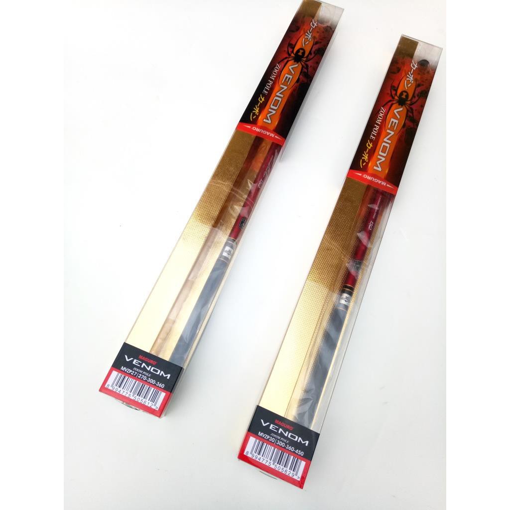 Joran Pancing Tegek Zoom Pole Maguro Venom 360 450 Joran Kuat
