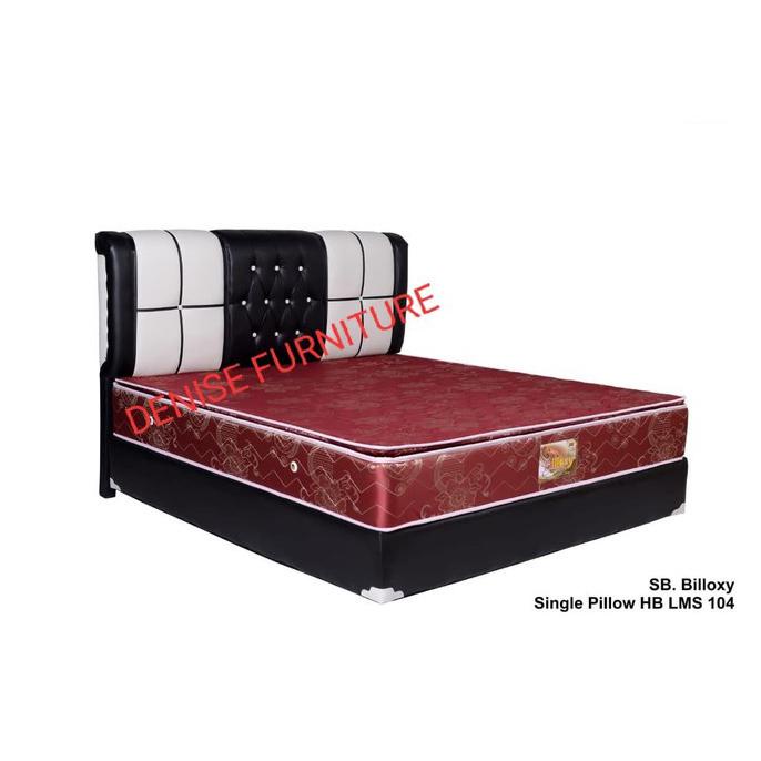 Ready Stock] Kasur Springbed Billoxy Single Pillow Matras Murah - Matras 160X200
