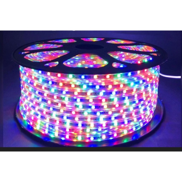 lampu led strip 5050 rgb warna warni led selang drop ceiling plafon