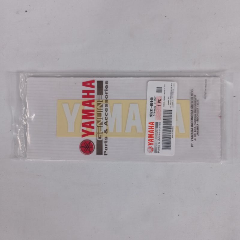 Stiker Striping Emblem Sayap Jupiter Z Lama Putih Original