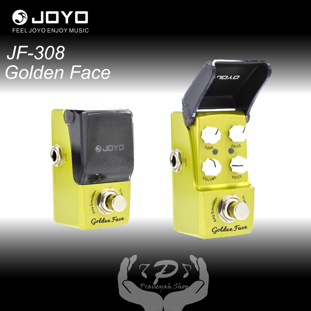 Joyo Golden Face Amp Simulato JF 308 Ironman Mini Efek Gitar Pedal