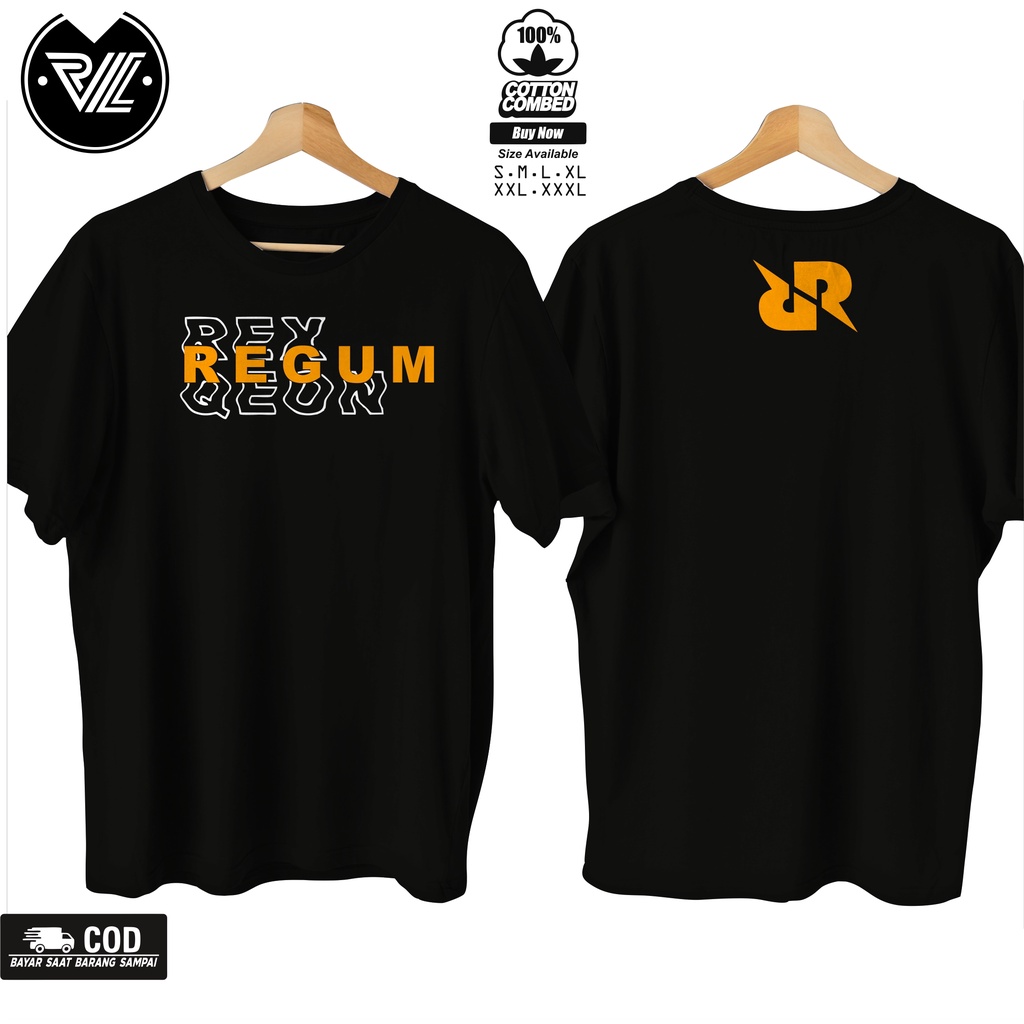 Tshirt Kaos Baju Distro RRQ ESPORT THE KING RRQ 003 new Kaos Pria / Kaos Wanita - RVACLofficialstore