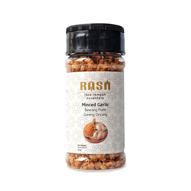 

Rasa Rempah Nusantara Bumbu Bawang Putih Goreng Cincang - Minced Garlic