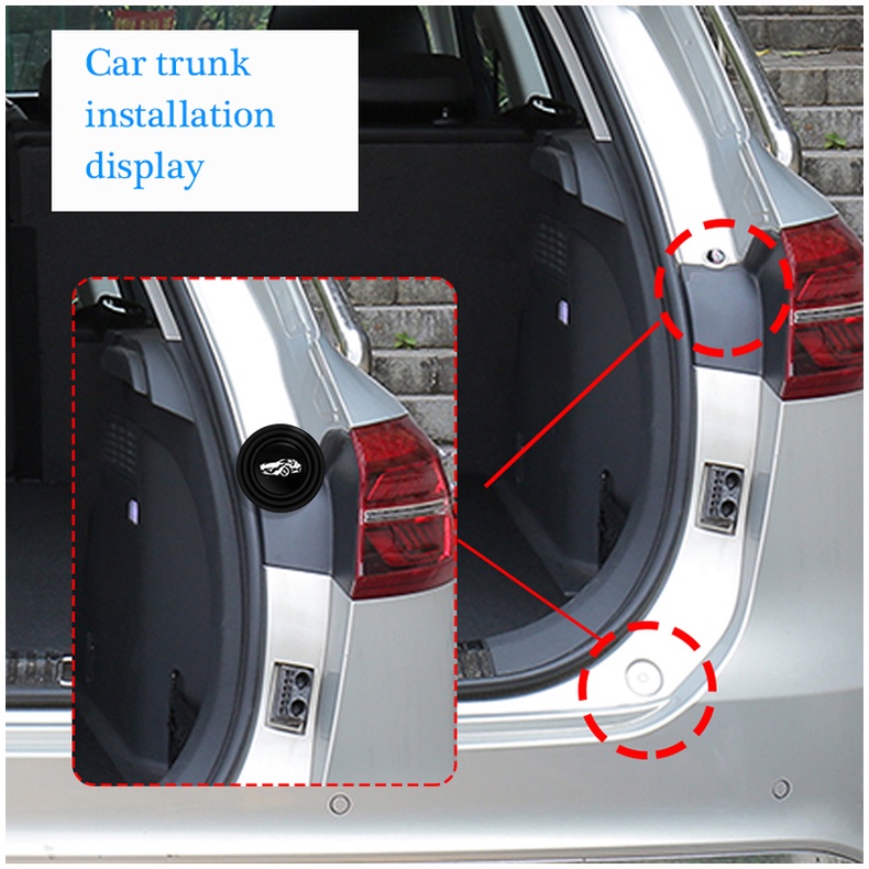 5pcs pad Silikon Pintu Mobil universal shockproof Lem anti-Tabrakan anti-noise gasket anti-Tabrakan Mobil Peredam Suara pad