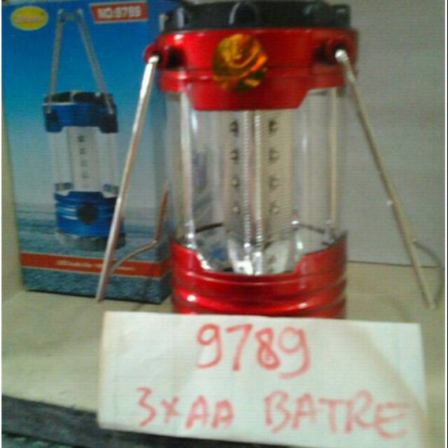 LAMPU PETROMAX / LAMPU SEMPRONG PAKE BATERAI AA