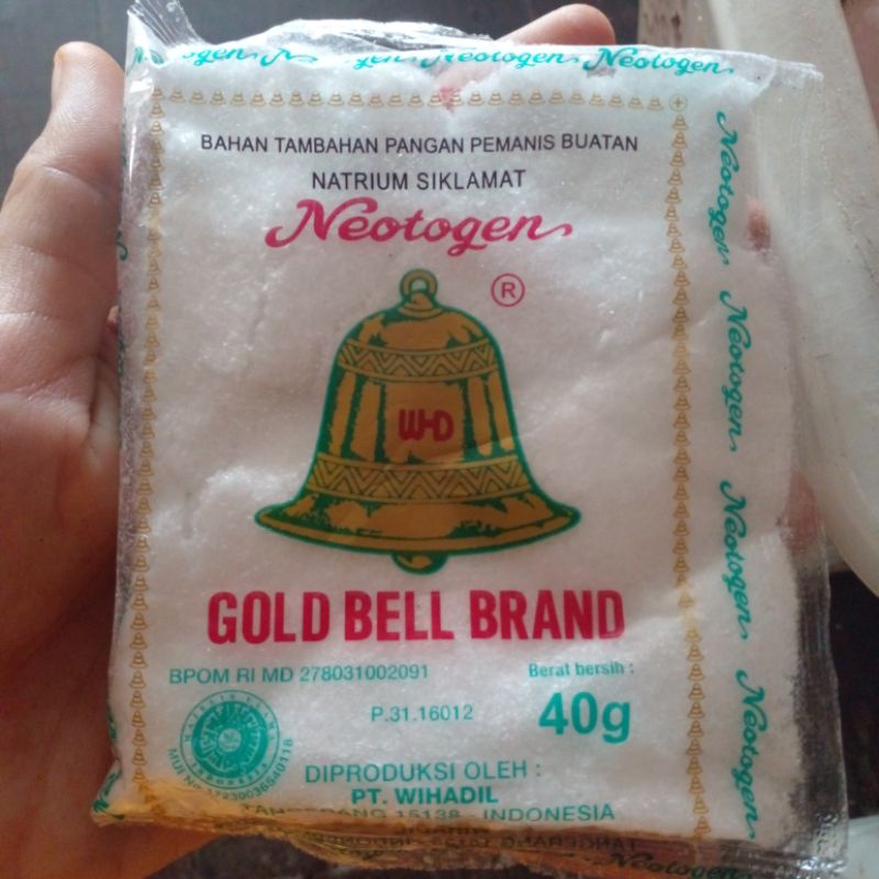 

sari manis cap lonceng gold bell brand 40g