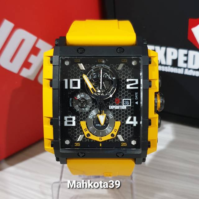 Jam tangan Pria Expedition E6757MC Yellow