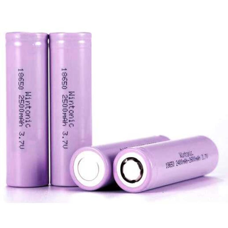 WINTONIC Baterai 18650 INR 3.7V 2500mAh Flat Top