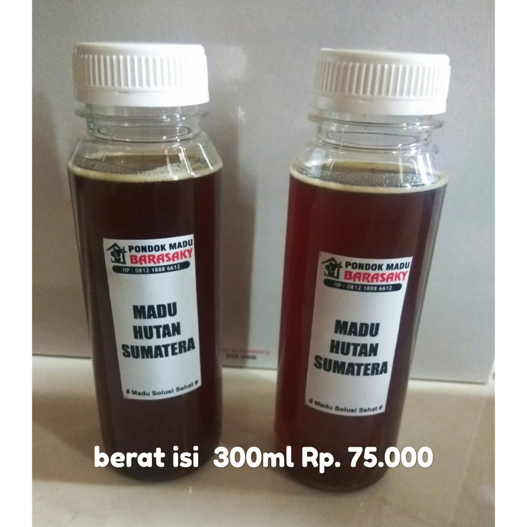 

Madu Asli Htan Sumatra Lebah Lepas Netto 300 ml