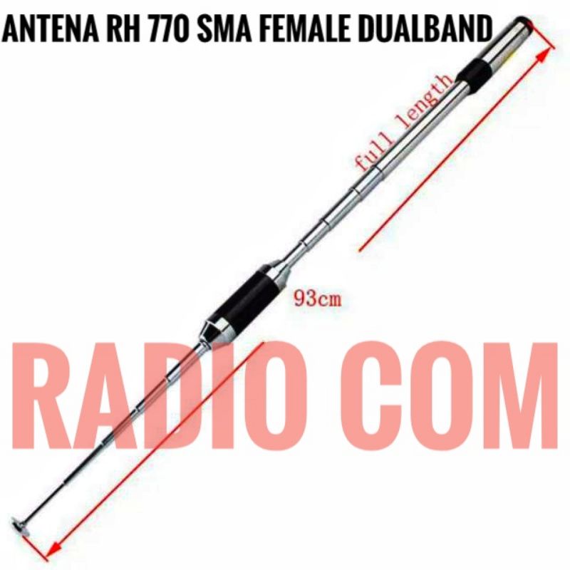 ANTENA SUPERSTICK HT BAOFENG WEIRWEI WEIRCOM ALINCO W500 W10 A10 BAOFENG UV 5R UV 82 ANTENA TARIK RH 770 SMA FEMALE HT CHINA VHF UHF