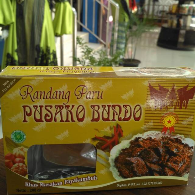 

Rendang Paru Pusako Bundo