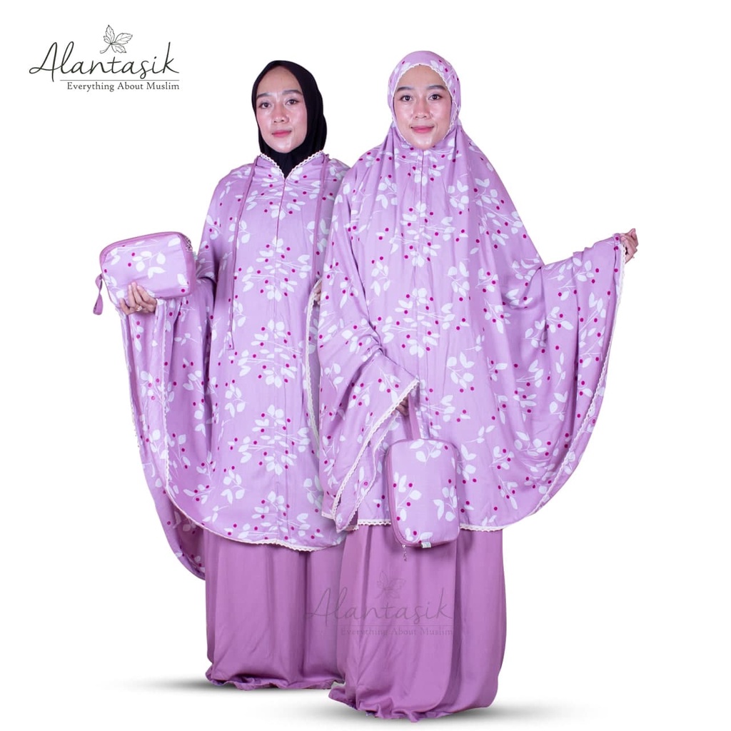 MUKENA BALI YASMINA 2in1 mukena bali 2 in 1 jumbo R.12