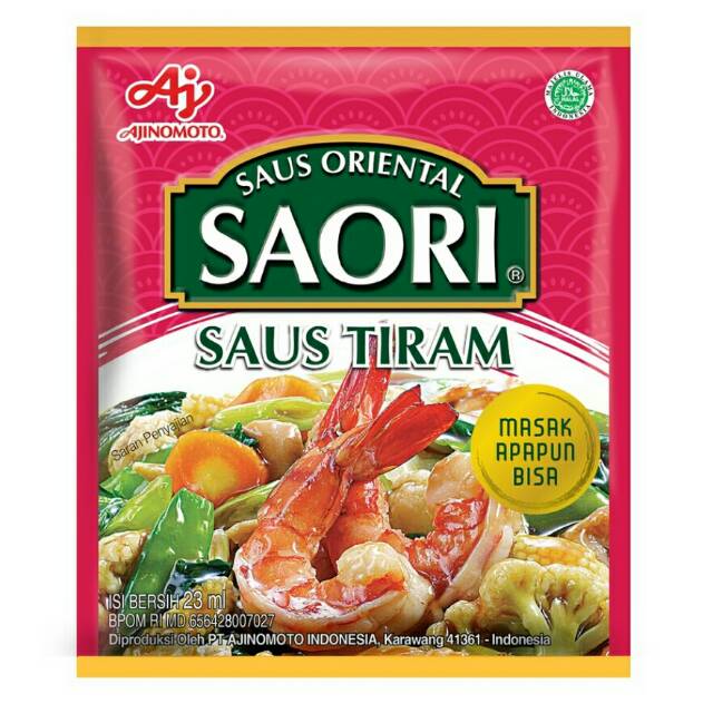 

Saori saos tiram 23 ml