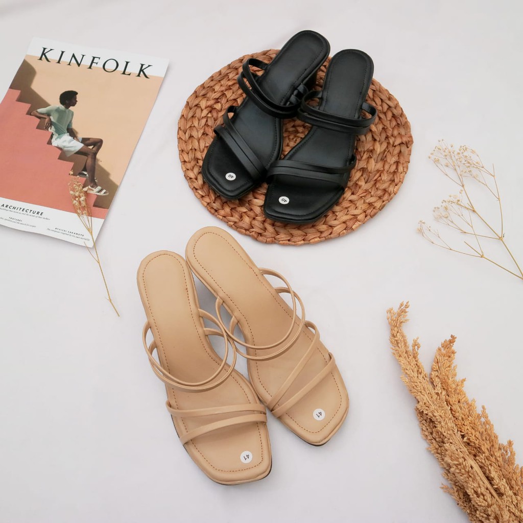 Korean Casual Heels Sandals Women