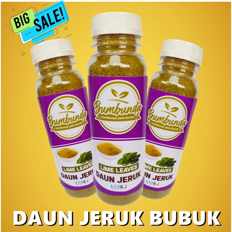 

DAUN JERUK BUBUK BUMBU MASAK DAPUR BUMBUNDA