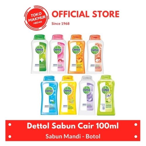 DETTOL BODYWASH BOTOL 100 ML