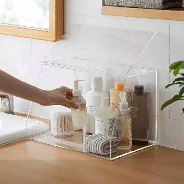Acrylic box makeup , akrilik box skincare , akrilik organizer