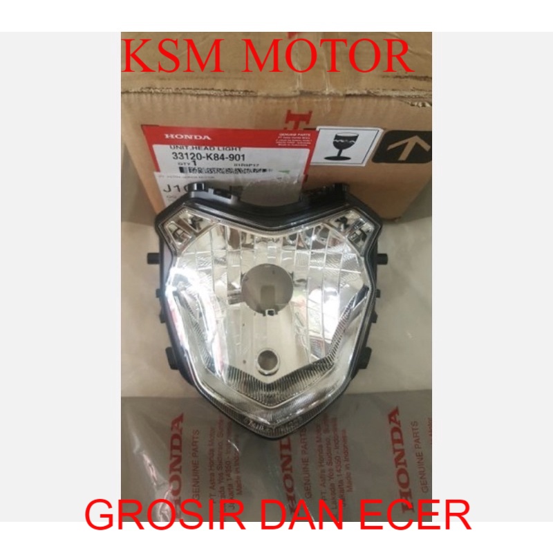 lampu depan reflektor crf 150 L k84 original
