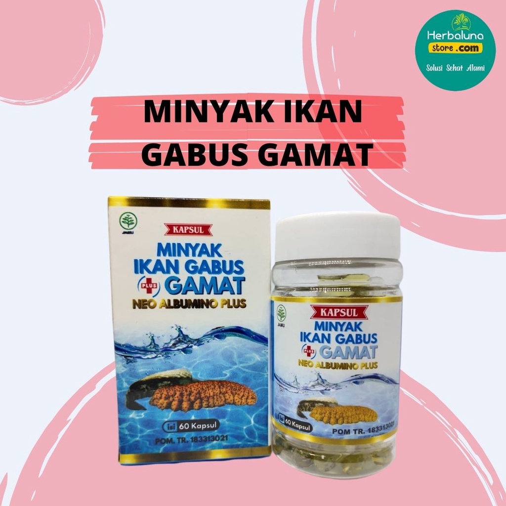 Minyak Ikan Gabus plus Gamat
