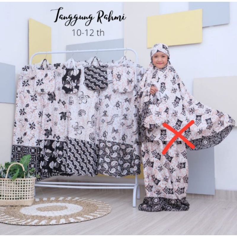 PROMO MUKENA ANAK TANGGUNG KARAKTER RAYON BALI